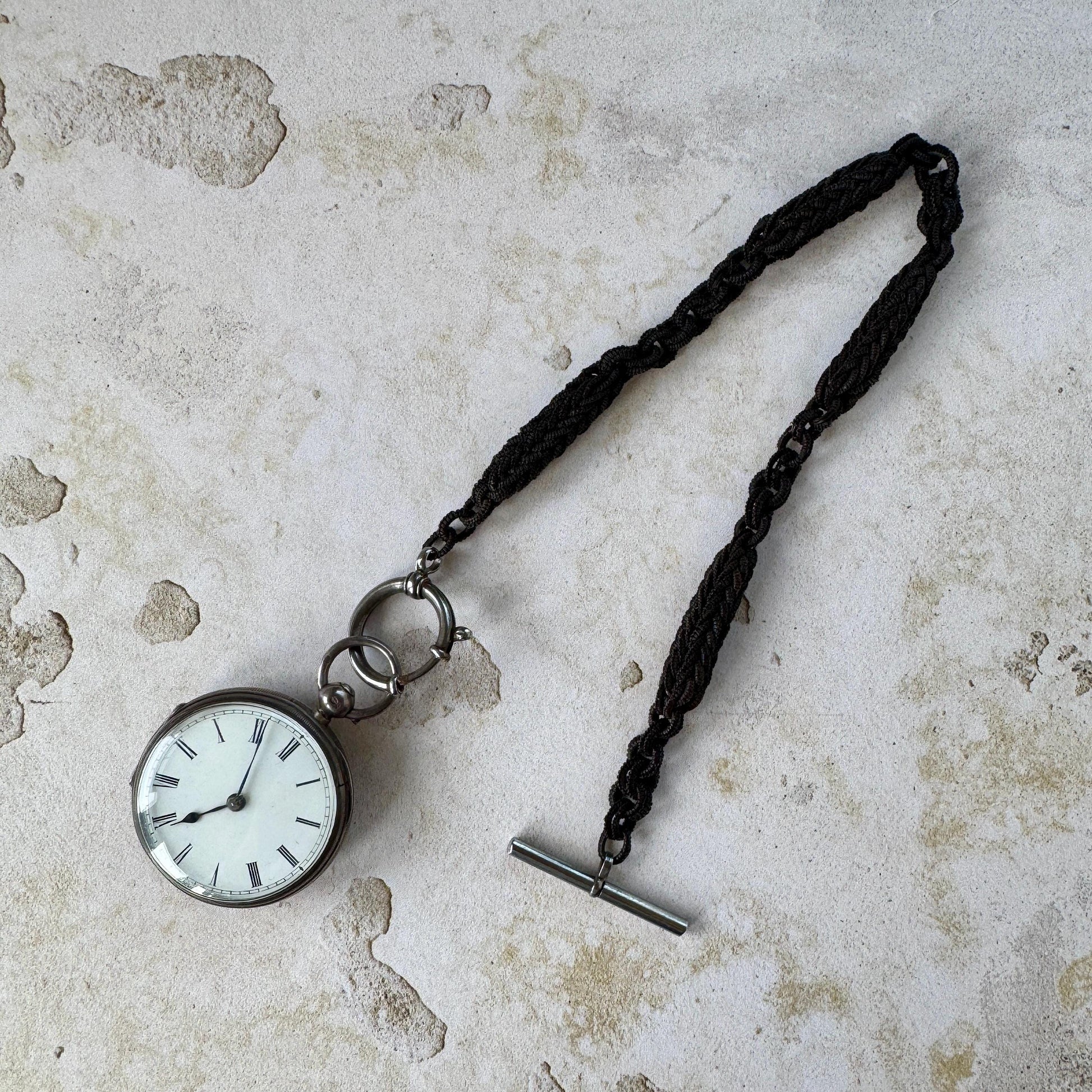 Victorian Woven Horse Hair Albertina Watch Chain