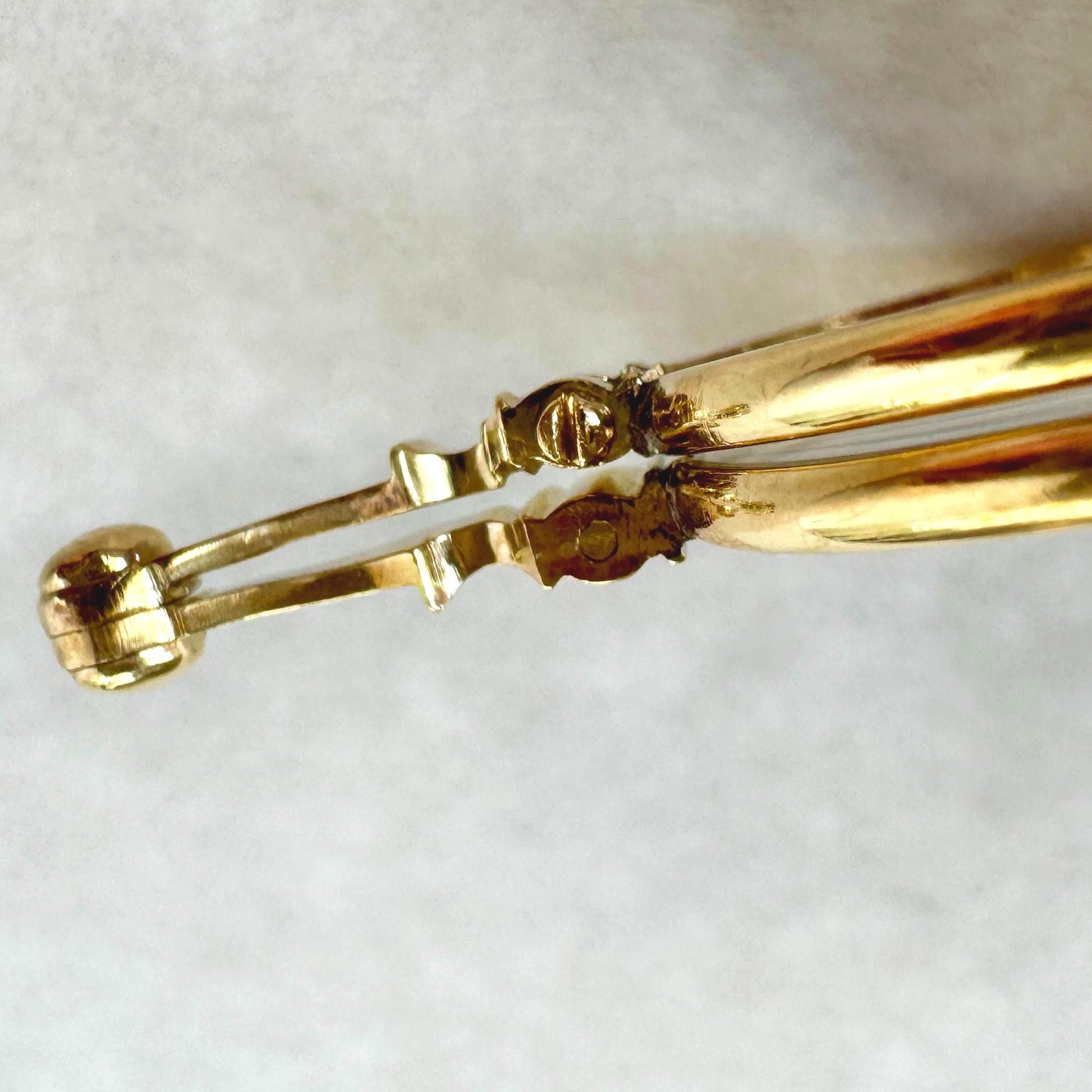Rare Georgian 18ct Gold Quizzing Glass Semi-Lorgnette Combination by Dollond, London c1790