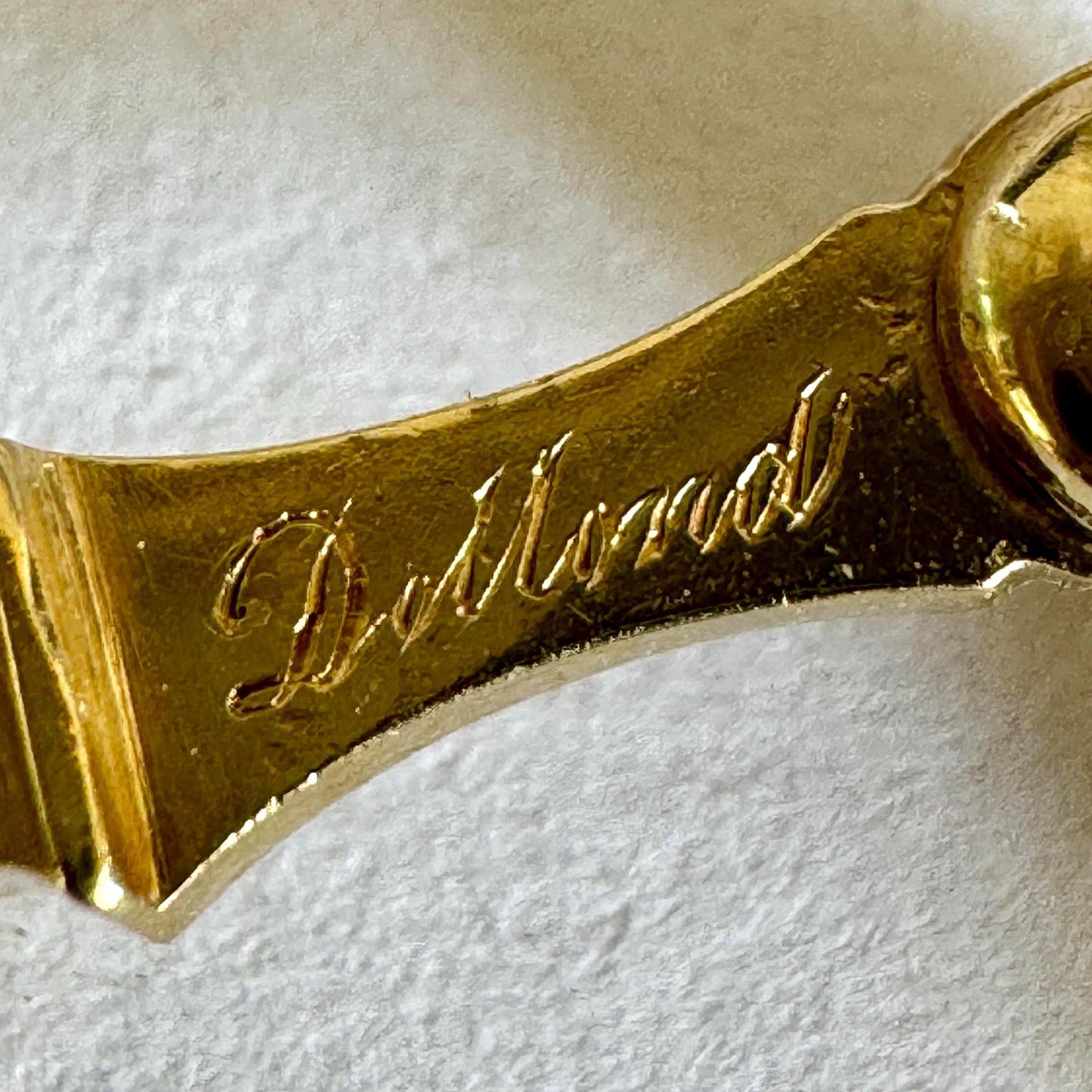 Rare Georgian 18ct Gold Quizzing Glass Semi-Lorgnette Combination by Dollond, London c1790