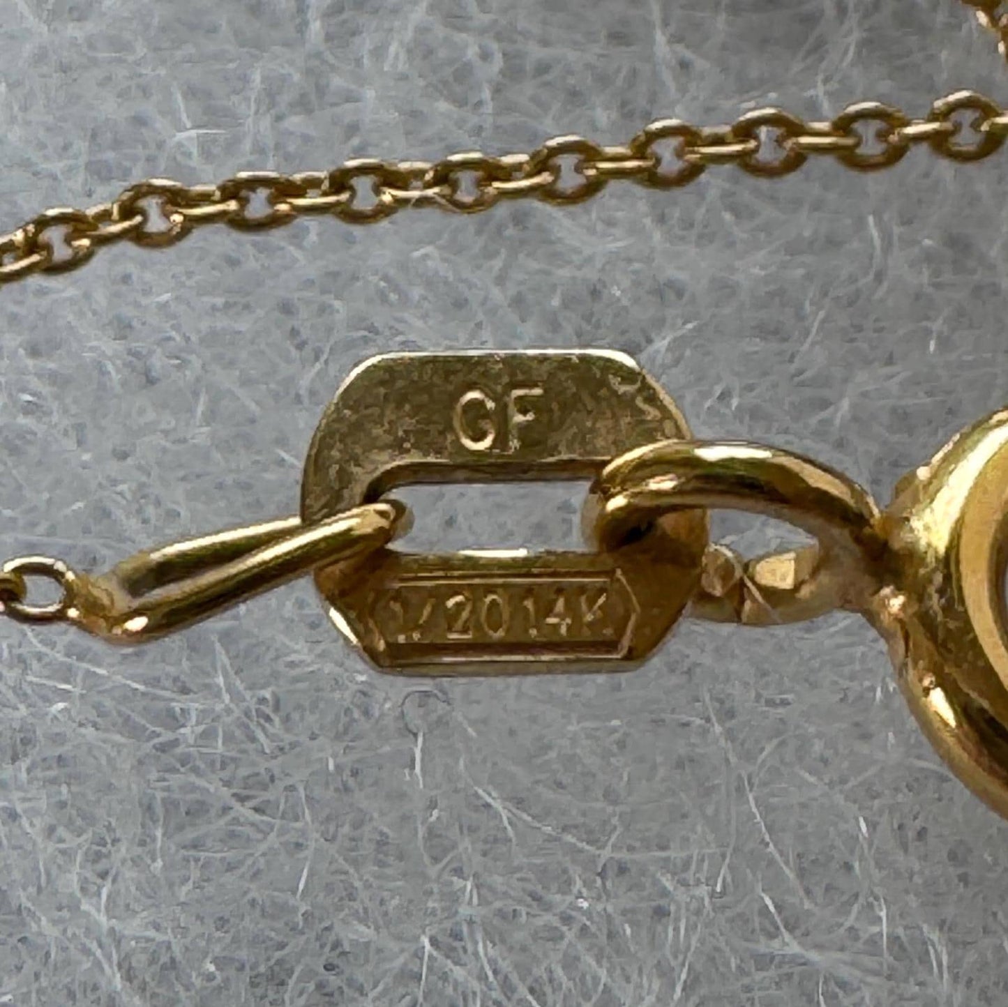 Antique Victorian Rolled Gold Rectangular Locket & Gold Filled Chain | 2-Sided Floral Engraved Pendant Necklace