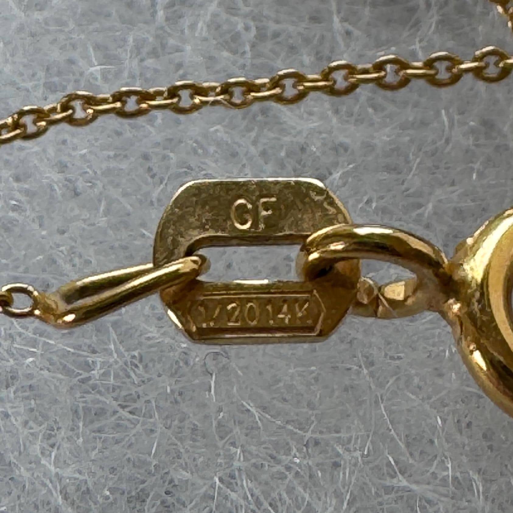 Antique Victorian Rolled Gold Rectangular Locket & Gold Filled Chain | 2-Sided Floral Engraved Pendant Necklace