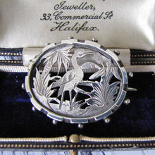 Load image into Gallery viewer, Victorian Aesthetic Sterling Silver Brooch
