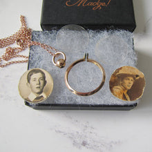 Load image into Gallery viewer, Edwardian 9ct Gold Antique Photo Locket
