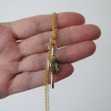 Cargar imagen en el visor de la galería, Antique 15ct Gold Watch Key Fob, Victorian/Georgian - MercyMadge
