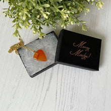 Load image into Gallery viewer, Victorian Carnelian Heart Pendant
