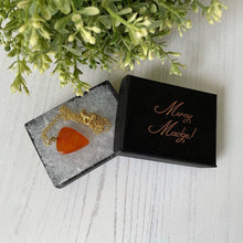 Load image into Gallery viewer, Victorian Carnelian Heart Pendant
