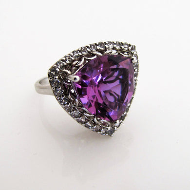 Sterling Silver Tanzanite Ring - MercyMadge