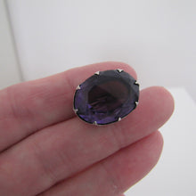 Load image into Gallery viewer, Antique Charles Horner Silver &amp; Amethyst  Brooch - MercyMadge
