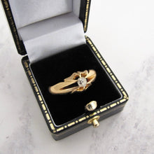 Load image into Gallery viewer, Victorian 18ct Gold Diamond Belcher Ring - MercyMadge
