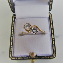 Load image into Gallery viewer, Vintage Toi Et Moi Engagement Ring - MercyMadge
