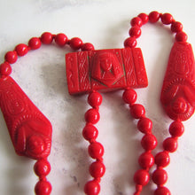 Load image into Gallery viewer, Max Neiger 1920s Egyptian Revival Necklace. - MercyMadge
