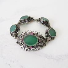 Charger l&#39;image dans la galerie, Antique Austro Hungarian Suffragette Bracelet 
