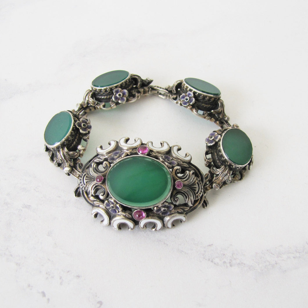 Antique Austro Hungarian Suffragette Bracelet 