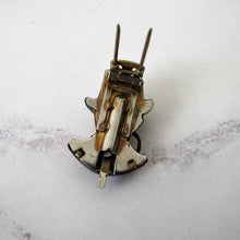 Load image into Gallery viewer, 1930s Novelty Brooch, Rare Coro Fur Clip, Charlie McCarthy Mechanical Pin. - MercyMadge
