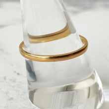 画像をギャラリービューアに読み込む, Art Deco 22ct Gold Wedding Ring. Antique English Yellow Gold Narrow Band Ring, Hallmarked AC Co., 1930. Unisex Stacking Ring Size S/9.25
