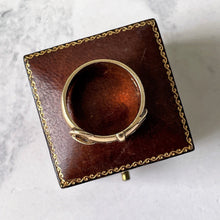 Cargar imagen en el visor de la galería, Vintage Heavy 9ct Gold Buckle Ring, Hallmarked London 1974. Retro Wide Yellow Gold Band Buckle Ring. Index/Unisex/Pinky Ring Size S /US 9

