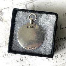 Carica l&#39;immagine nel visualizzatore di Gallery, Antique William Hair Haseler Sterling Silver Pictorial Footballer Fob Pendant, Optional Chain. Vintage Football/Soccer Sporting Jewellery
