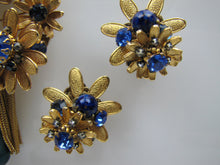 Load image into Gallery viewer, 1940s DeMario New York Brooch &amp; Earring Set - MercyMadge
